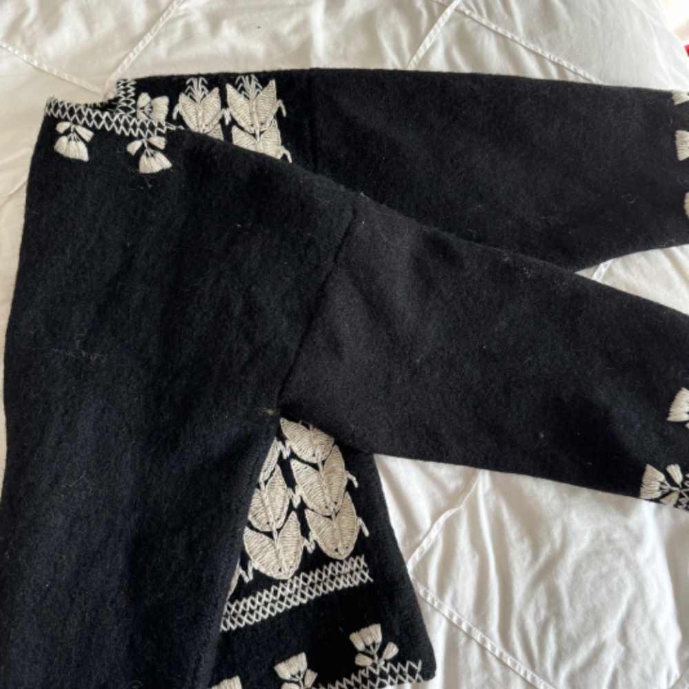 Thevintagejesus embroidered wool jacket sweater - Picture 6 of 11